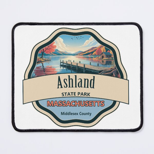 Item preview, Ashland State Park, Middlesex County, Massachusetts designed and sold by Wanderful-roads.