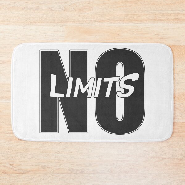 Item preview, No Limits – Bold Motivational Streetwear designed and sold by ArtsyExplorer.