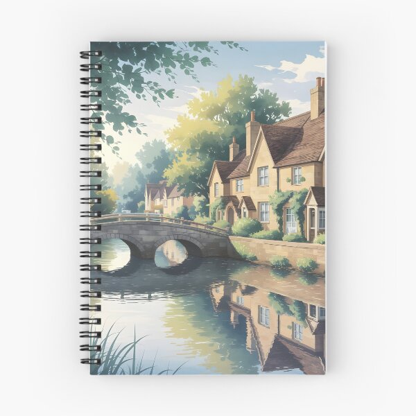 Item preview, Bourton-on-the-Water: Summer Midday Reflections designed and sold by LSVart.