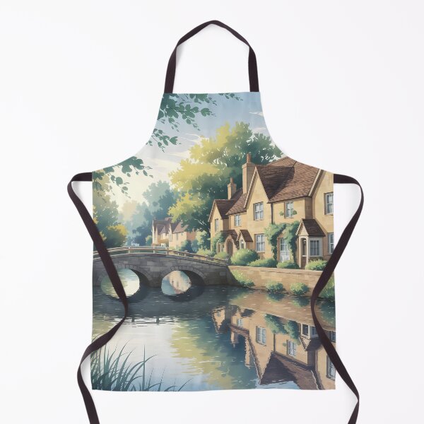 Item preview, Bourton-on-the-Water: Summer Midday Reflections designed and sold by LSVart.