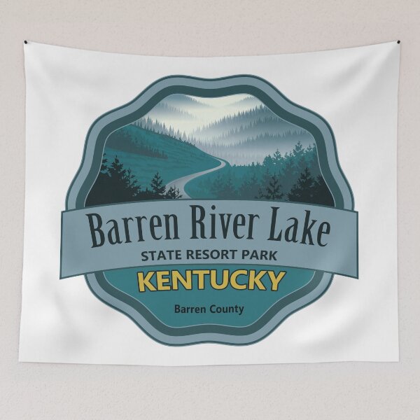 Item preview, Barren River Lake State Resort Park, Barren County, Kentucky designed and sold by Wanderful-roads.