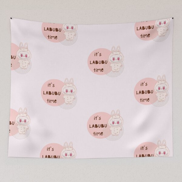Item preview, Labubu: The Cuddly Timekeeper designed and sold by NurzZz73.