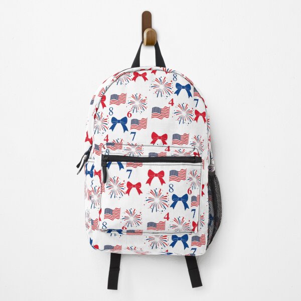 Item preview, Girls 4th Of July Bows Coquette Patriotic 8647 designed and sold by Minimalismat.