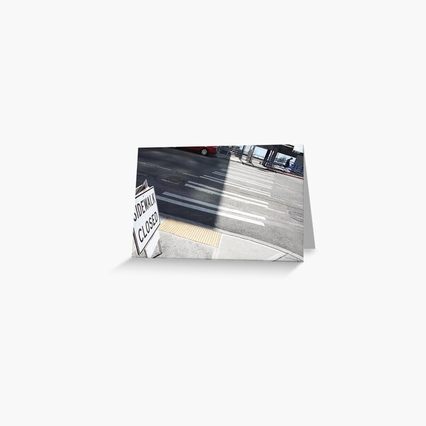 A sort of crossing Greeting Card