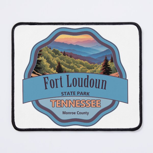 Item preview, Fort Loudoun State Historic Park, Monroe County, Tennessee designed and sold by Wanderful-roads.