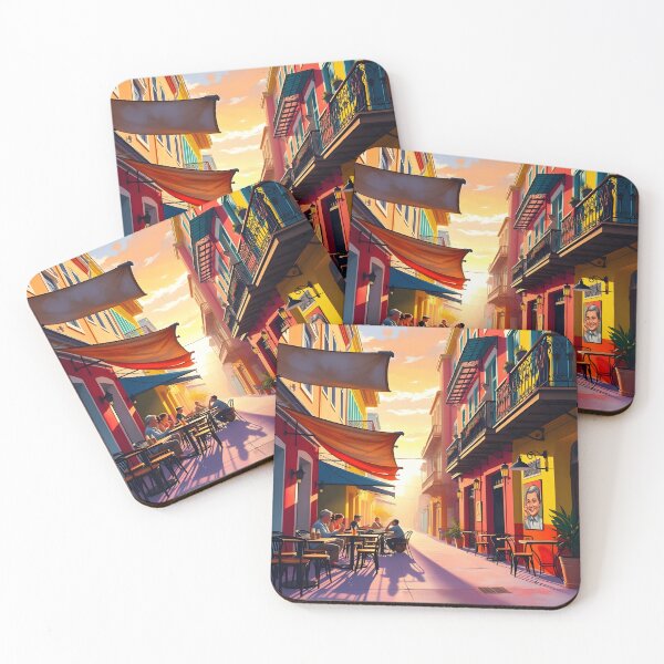 Item preview, La Boca, Buenos Aires: Colorful Streets Aglow designed and sold by LSVart.