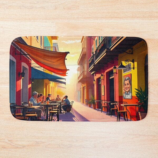 Item preview, La Boca, Buenos Aires: Colorful Streets Aglow designed and sold by LSVart.
