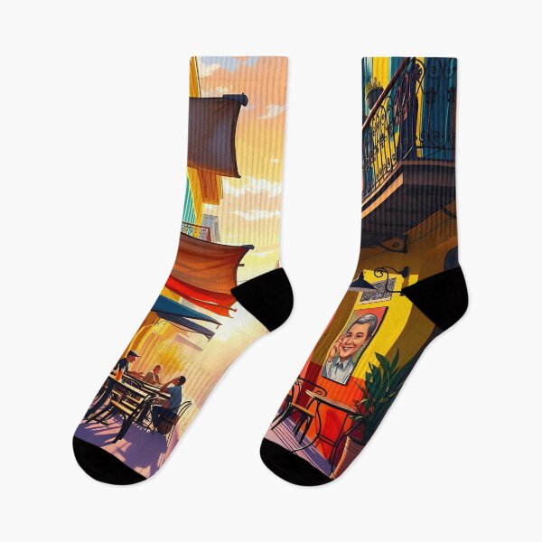 Item preview, La Boca, Buenos Aires: Colorful Streets Aglow designed and sold by LSVart.