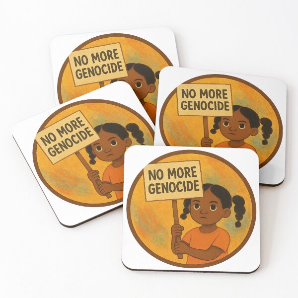 Item preview, Power in Pigtails - No More Genocide designed and sold by Electric Menagerie.