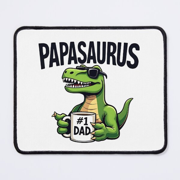 Item preview, Daddysaurus in Tutus – Proud Girl Dad Father’s Day designed and sold by Taans-Creation.