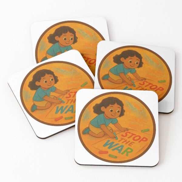 Item preview, Power in Pigtails - Stop the War designed and sold by Electric Menagerie.