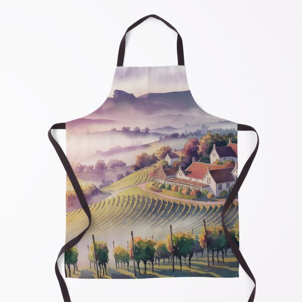 Artikelvorschau, Cape Winelands bei Sonnenaufgang: Sanfte Weinberge im Licht entworfen und verkauft von LSVart.