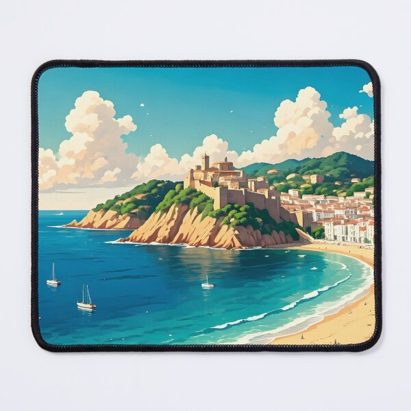 Item preview, Castle of Tossa de Mar: Medieval Fortress on the Mediterranean designed and sold by LSVart.