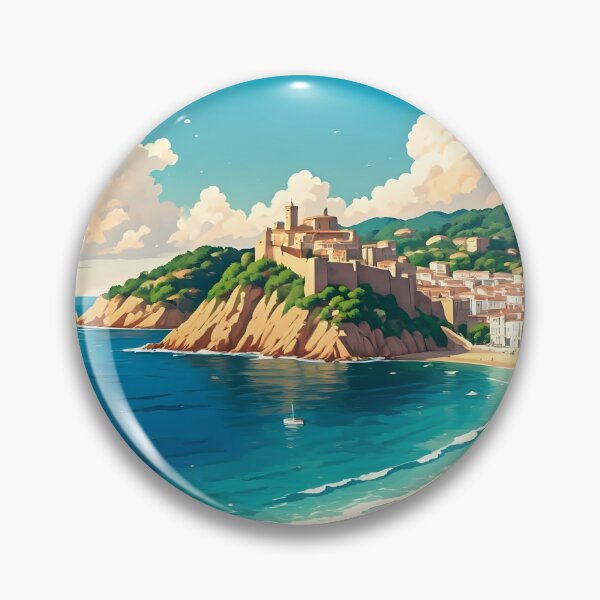 Item preview, Castle of Tossa de Mar: Medieval Fortress on the Mediterranean designed and sold by LSVart.