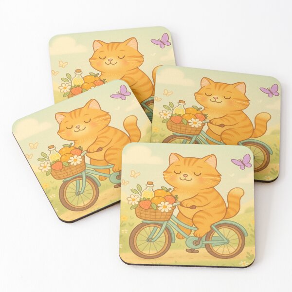 Item preview, Simba’s Cottagecore Ride — Summer on Two Wheels designed and sold by Paw & Whimsy.