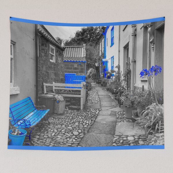 Item preview, Robin Hoods Bay Blue designed and sold by Alisonchambers2.