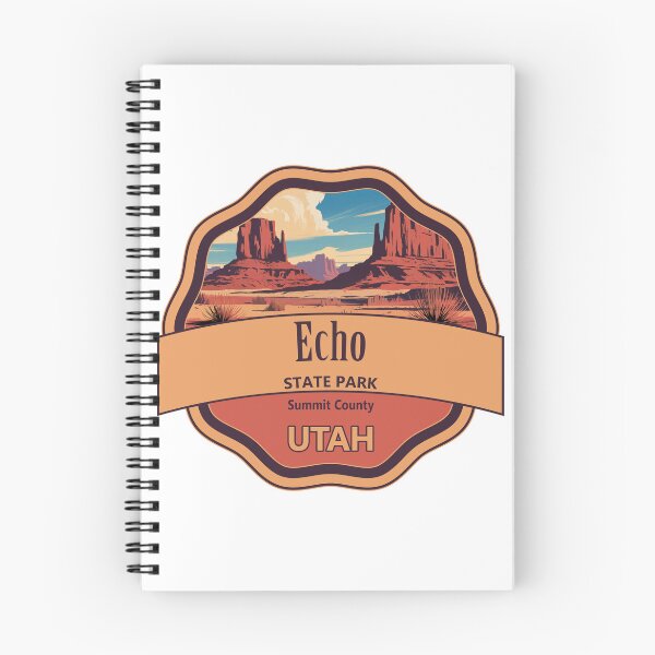Item preview, Echo State Park, Summit County, Utah designed and sold by Wanderful-roads.