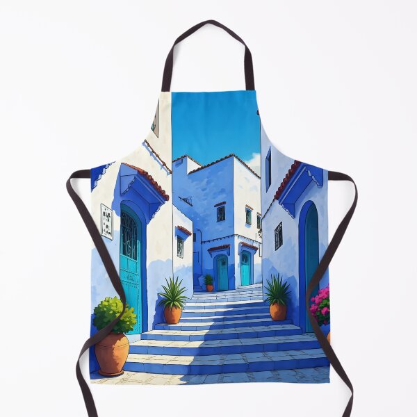Artikelvorschau, Chefchaouen, Marokko: Mittagsblaue Straßen entworfen und verkauft von LSVart.