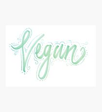 vegan Photographic Print