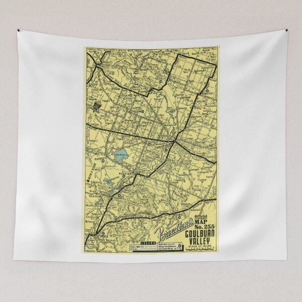 Item preview, Goulburn Valley, 1950s Australia. The Map!  designed and sold by taspaul.
