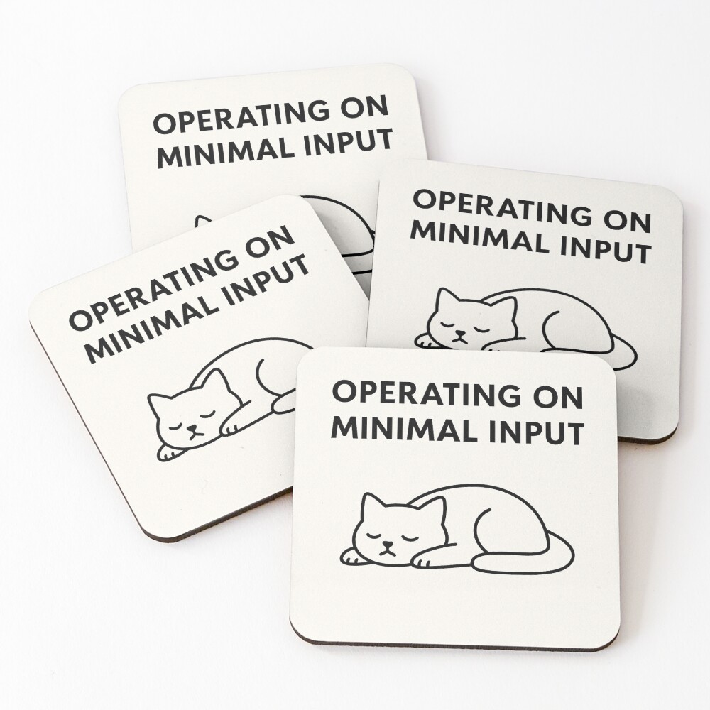 Item preview, Coasters (Set of 4) designed and sold by OverthinkLab.