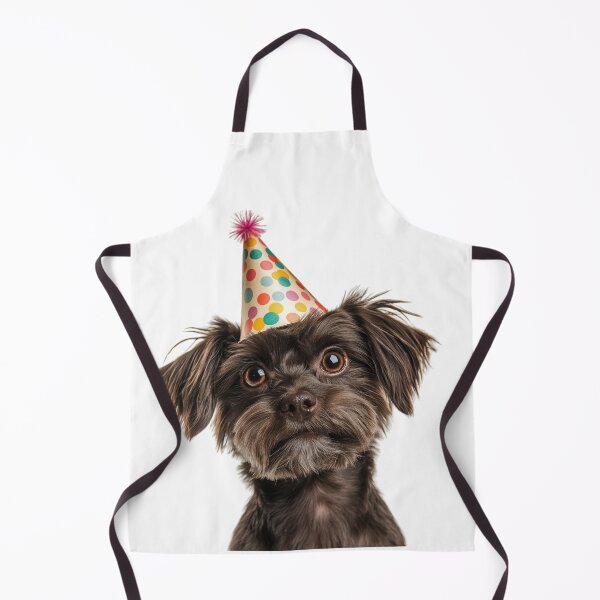 Item preview, Cute Russian Toy dog with Party Hat Birthday Celebration designed and sold by LazyOwlStore.
