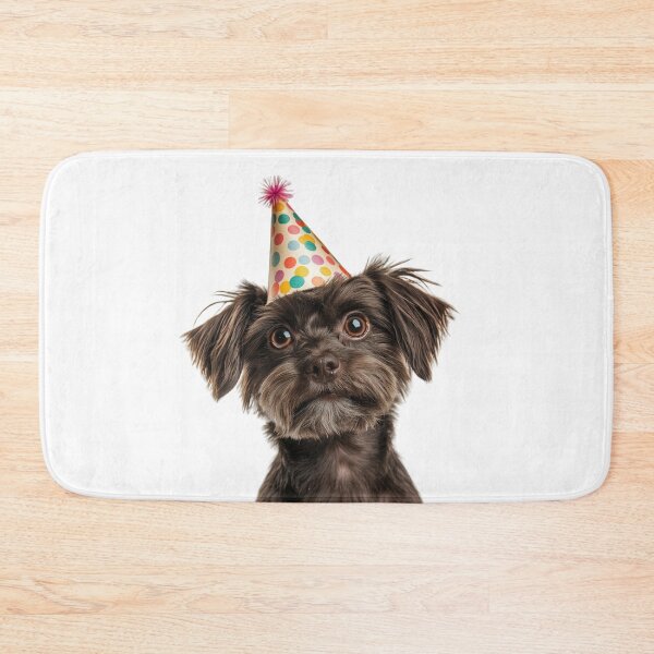 Item preview, Cute Russian Toy dog with Party Hat Birthday Celebration designed and sold by LazyOwlStore.
