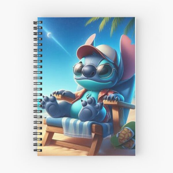Item preview, Stitch relaxing at the beach for vacation designed and sold by Helene-Creation.