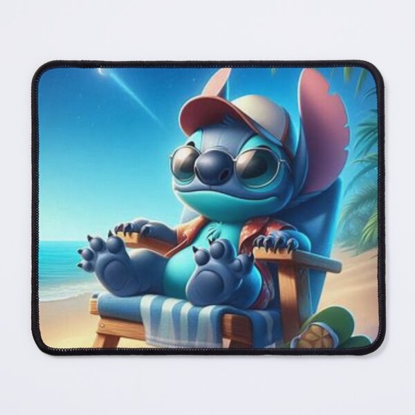 Item preview, Stitch relaxing at the beach for vacation designed and sold by Helene-Creation.