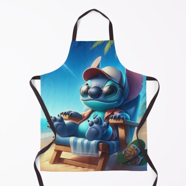 Item preview, Stitch relaxing at the beach for vacation designed and sold by Helene-Creation.