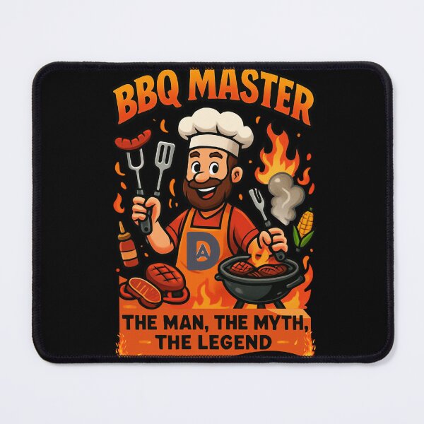Item preview, BBQ Master Dad Funny Fathers Day Grill Gift designed and sold by MasCorner.