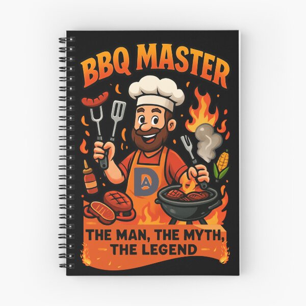 Item preview, BBQ Master Dad Funny Fathers Day Grill Gift designed and sold by MasCorner.