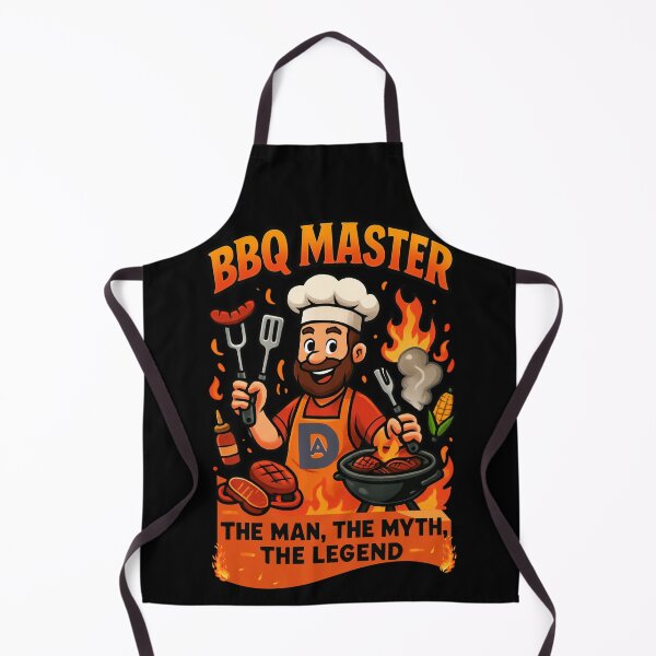 Item preview, BBQ Master Dad Funny Fathers Day Grill Gift designed and sold by MasCorner.
