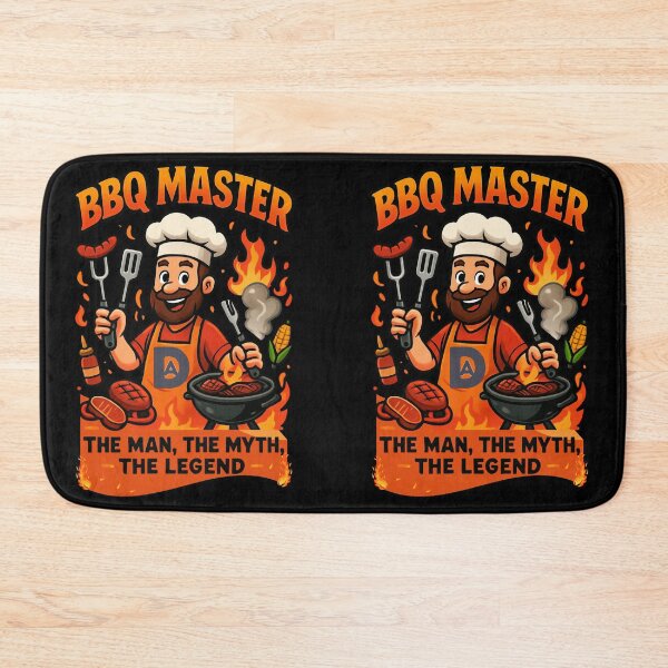 Item preview, BBQ Master Dad Funny Fathers Day Grill Gift designed and sold by MasCorner.