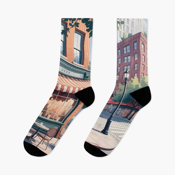 Item preview, Chicago Coffee Shop: Summer Sweltering Retreat designed and sold by LSVart.