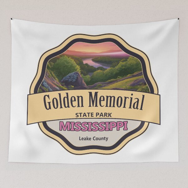 Artikelvorschau, Golden Memorial State Park, Leake County, Mississippi entworfen und verkauft von Wanderful-roads.