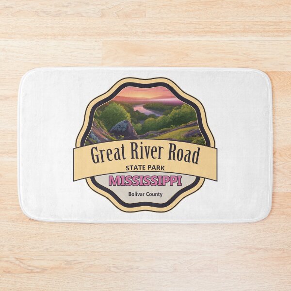 Item preview, Great River Road State Park, Bolivar County, Mississippi designed and sold by Wanderful-roads.