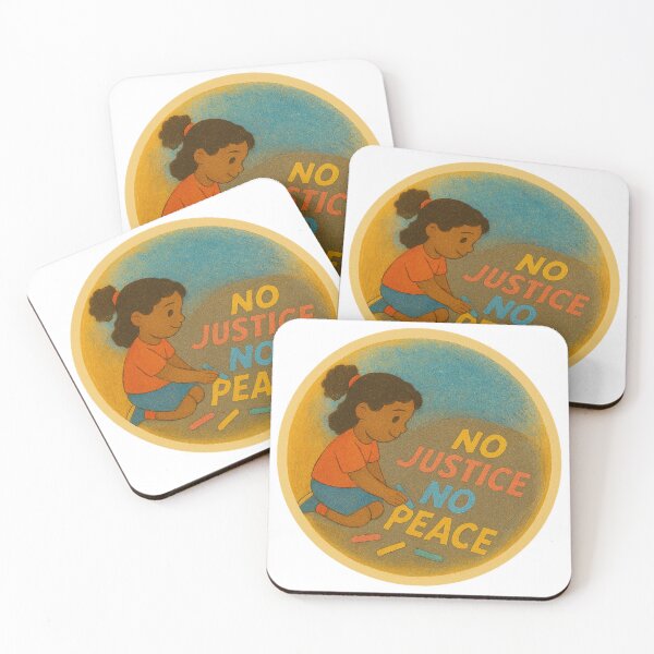 Item preview, Power in Pigtails - No Justice No Peace  designed and sold by Electric Menagerie.