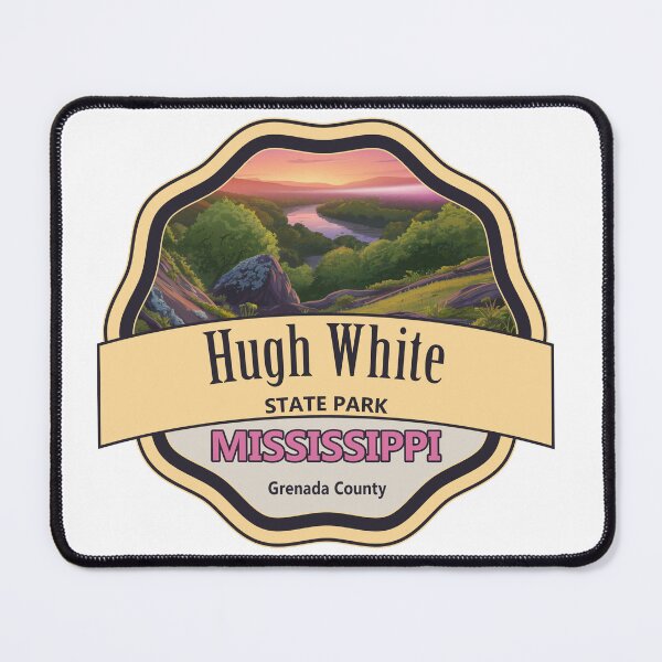 Item preview, Hugh White State Park, Grenada County, Mississippi designed and sold by Wanderful-roads.