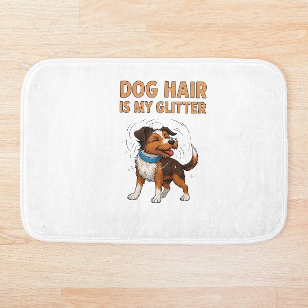 Item preview, Dog Hair Is My Glitter – Funny Dog Lover Quote designed and sold by ZygGDesign.