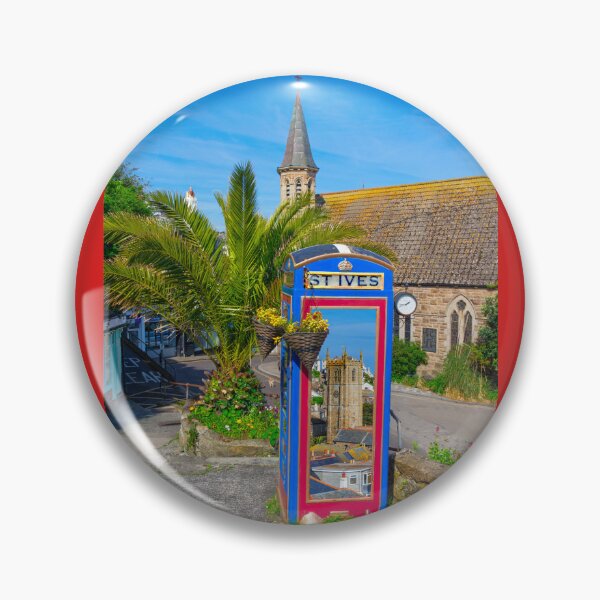 Item preview, St Ives Telephone Box designed and sold by Alisonchambers2.