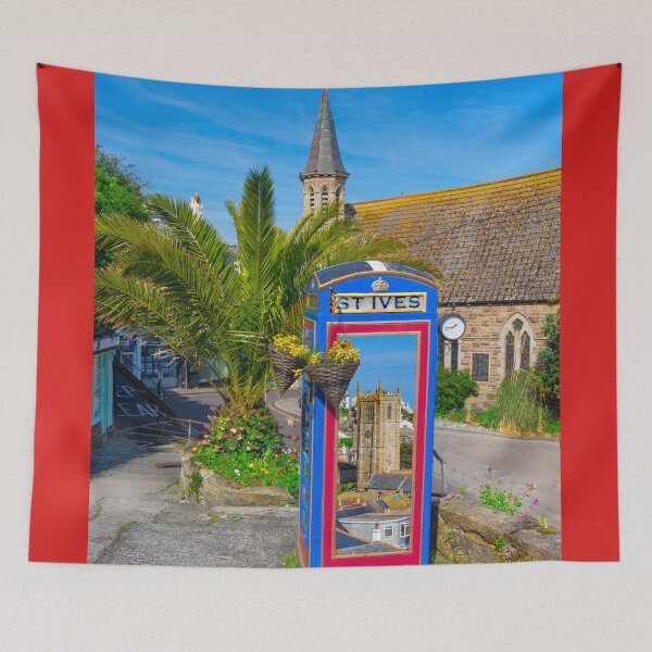 Item preview, St Ives Telephone Box designed and sold by Alisonchambers2.