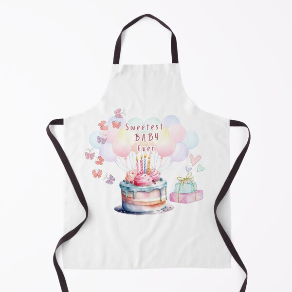 Item preview, Sweetest BABY Ever 3 - birthday cake, baloons,  pastel designed and sold by AlinaSCorner.