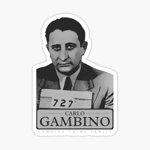 Vista previa del artículo con la obra «Carlo Gambino – El Don Silencioso», diseñado y vendido por UNK-Fatigues.