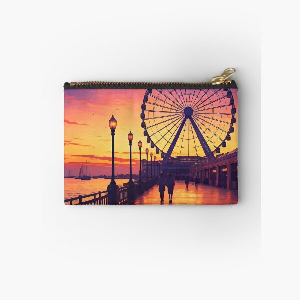 Item preview, Navy Pier, Chicago: Sunset Ferris Wheel Spectacle designed and sold by LSVart.