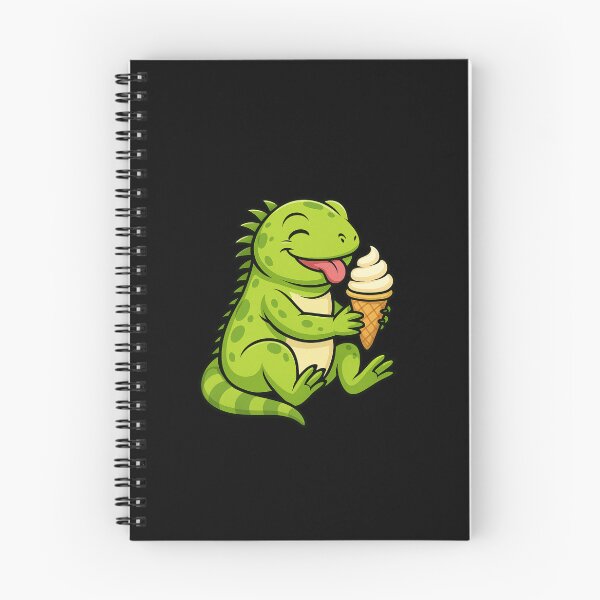 Item preview, Iguana Ice Cream Zoo Animal Lover Kawaii Boys Girls Kids designed and sold by rafaeltto.