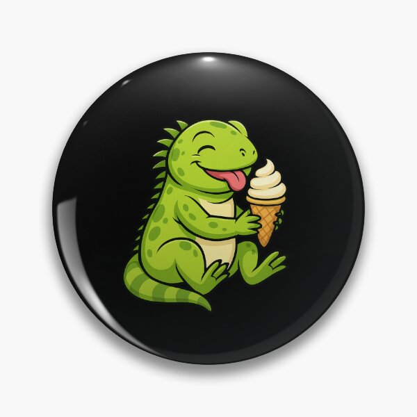 Item preview, Iguana Ice Cream Zoo Animal Lover Kawaii Boys Girls Kids designed and sold by rafaeltto.