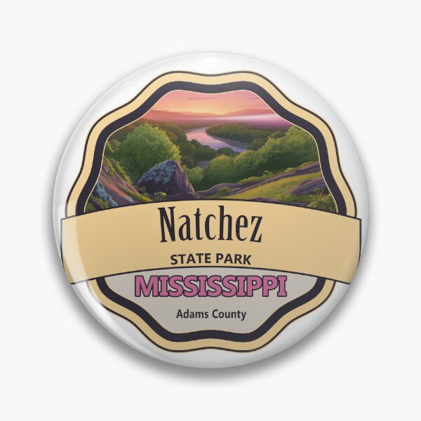 Item preview, Natchez State Park, Adams County, Mississippi designed and sold by Wanderful-roads.