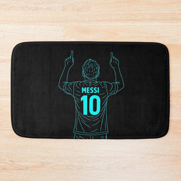 Aperçu de l'œuvre Célébration emblématique de Messi créée et vendue par HollowCanvas.