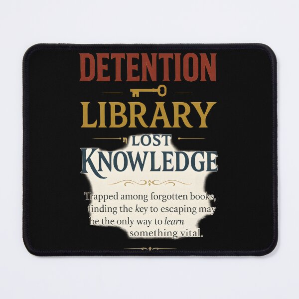 Item preview, Detention in the Library of Lost Knowledge designed and sold by Uglyandcute.